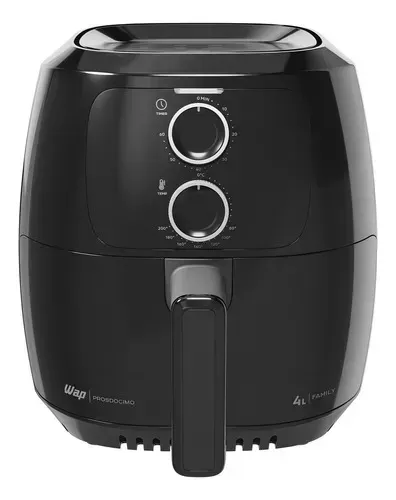 Air Fryer Wap Domstica Waff2 De 4 Litros Preto 127v
